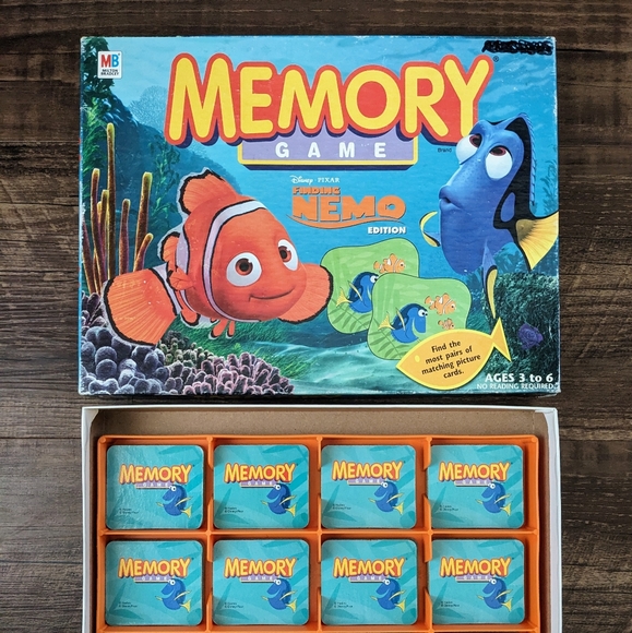 Milton Bradley Disney Pixar Finding Nemo Memory Game - Picture 5 of 10